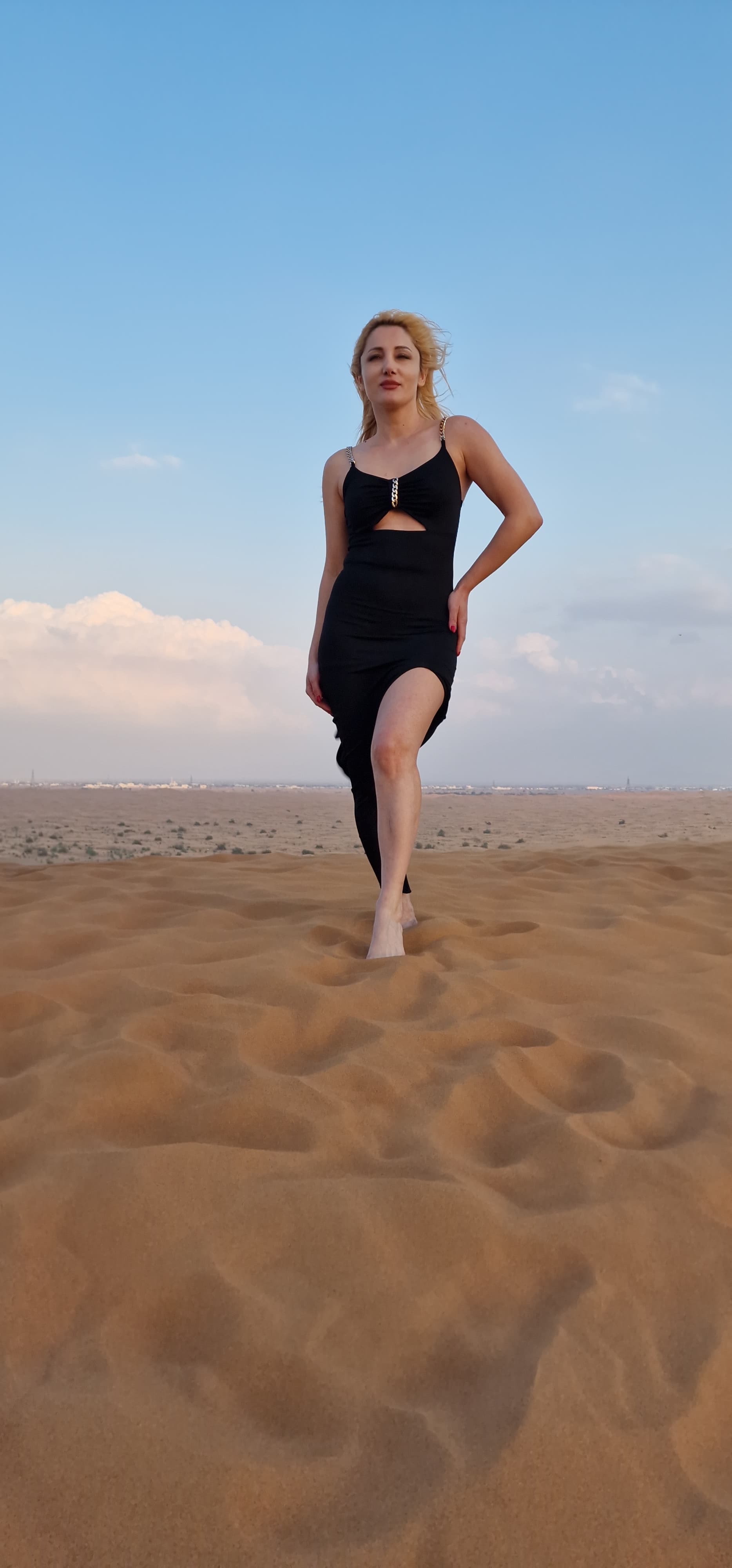 Rochie plaja - Negru - Spate